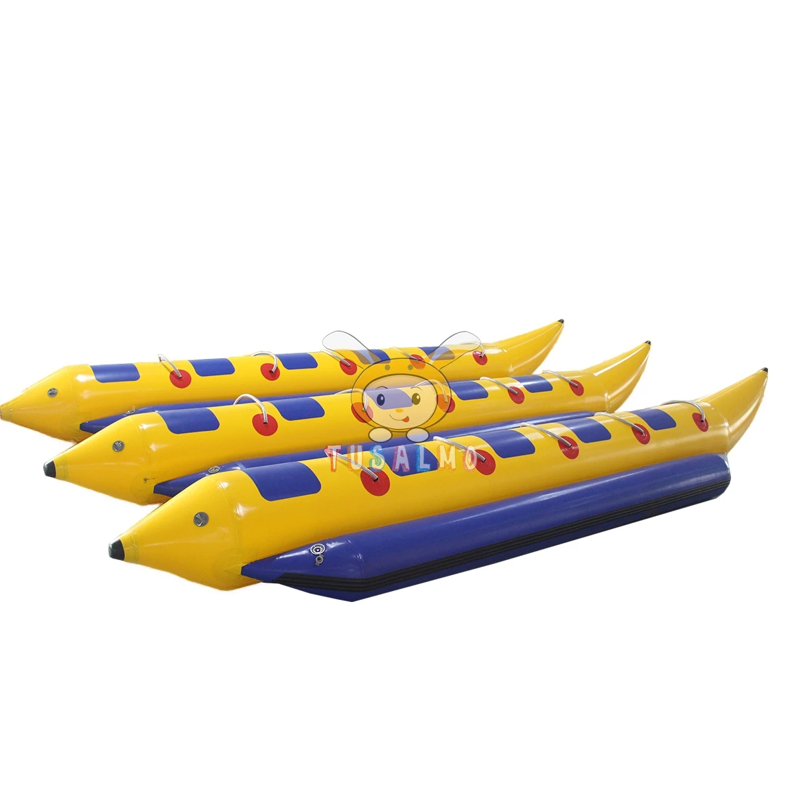 

Nathaniel 5 Persons Inflatable Flying Towable Funny Inflatable Water Banana Boat for Aqua Park Games