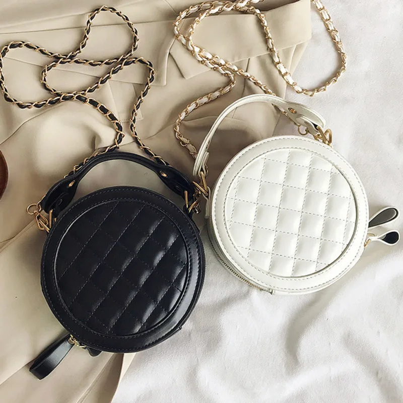 

Female Lady Lattice Pu Leather Crossbody Bag For Women 2020 Tote Shoulder Messenger Bag Ladie Hand Sling Luxury Handbag Designer