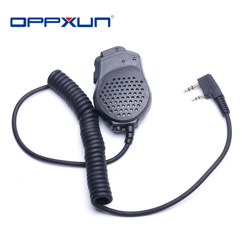 

Handheld Microphone Special for Walkie Talkie Baofeng UV-82 Dual PTT Button Radio Station Extension Speaker K Port CB Radio Mic