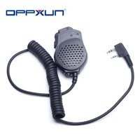 handheld microphone special for walkie talkie baofeng uv 82 dual ptt button radio station extension speaker k port cb radio mic