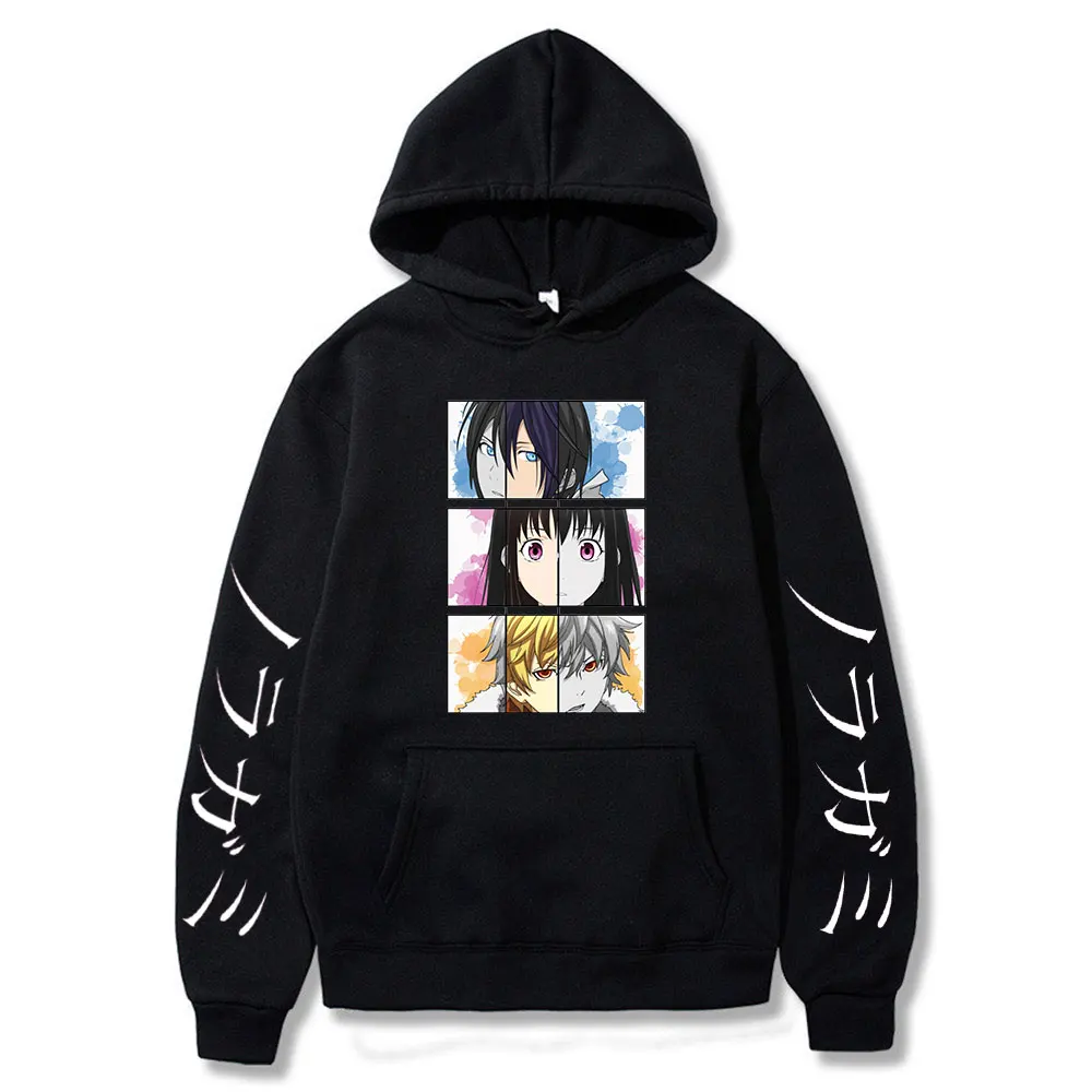 

Japanese Anime Noragami Yato Hoodies Men Kawaii Cartoon Unisex Clothing Funny Manga Harajuku Graphic Sweatshhirts Male Tops