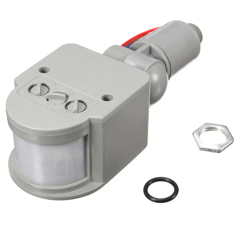 Умный инфракрасный датчик движения PIR 110 V-240 V 12M Датчик детектор настенный светильник переключатель управления 140 градусов датчик безопасности дома