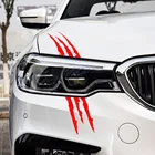 Забавные украшение для автомобильной фары наклейки на автомобиль для Toyota Land Cruiser Camry Prado Prius Yaris Corolla Vitz