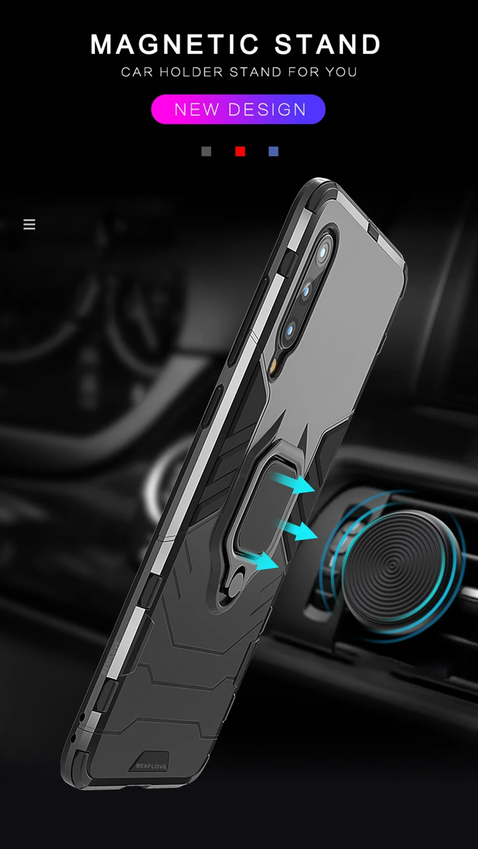 3D чехол для телефона для Xiaomi Mi A3 9T 9 SE A1 A2 Lite F1 макс 3 чехол на магните с отделениями для карт чехол для xiomi Redmi Note 8 7 6 Pro 7A чехол