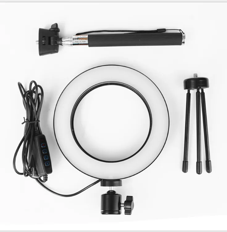 Светодиодный кольцевой светильник SMD с регулируемой яркостью 6 дюймов 5000K