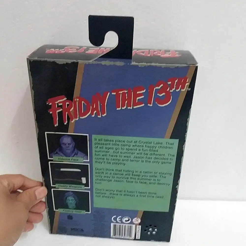 С музыкой оригинальный NECA Horror Friday 13th Decory Jason видеоигра power Play версия экшн фигурка