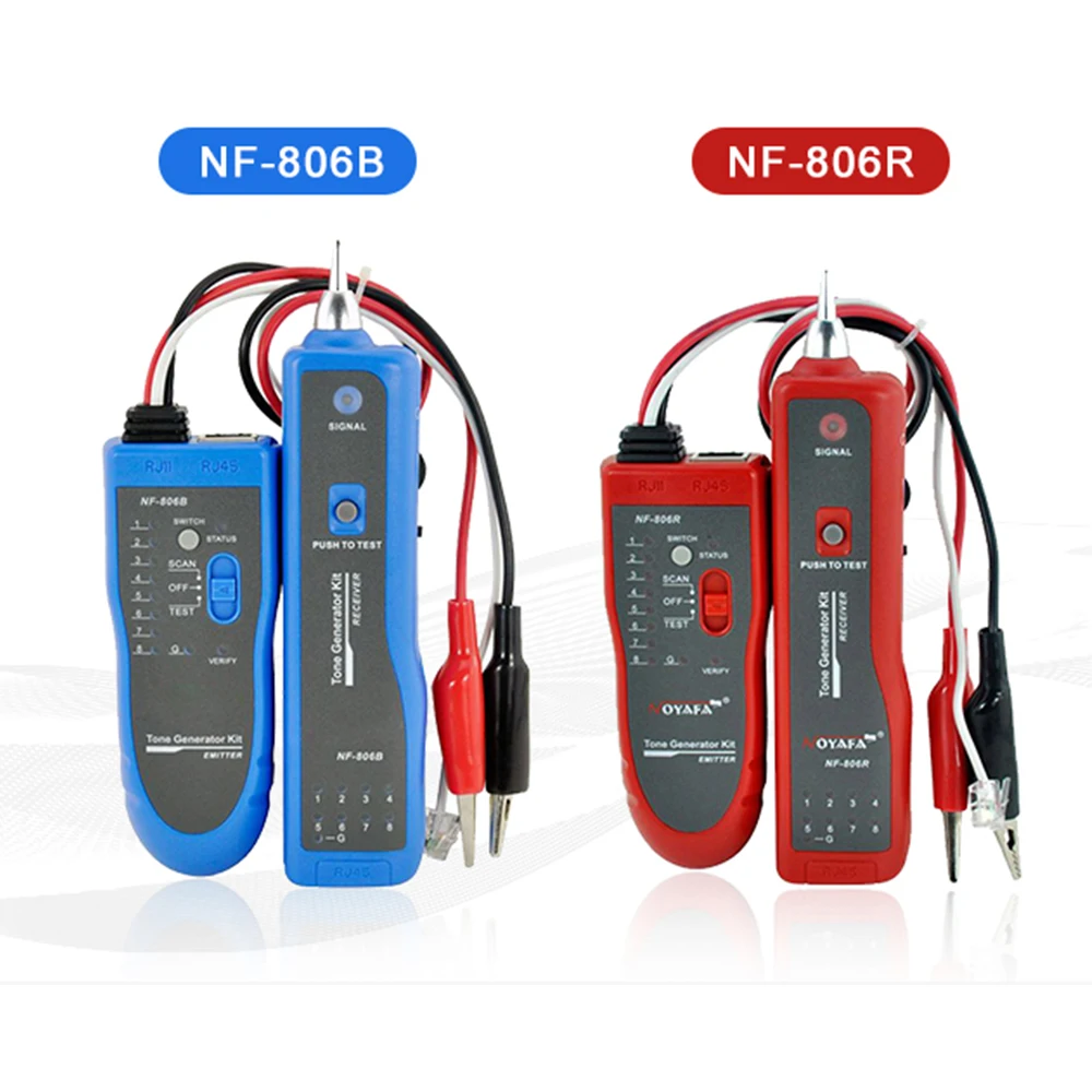 NOYAFA самый продаваемый телефон тестер кабеля сетевой телефонный провод трекер RJ45