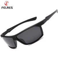 felres men polarized sport sunglasses outdoor goggles driving cycling fishing uv400 protection coating glasses new f1023