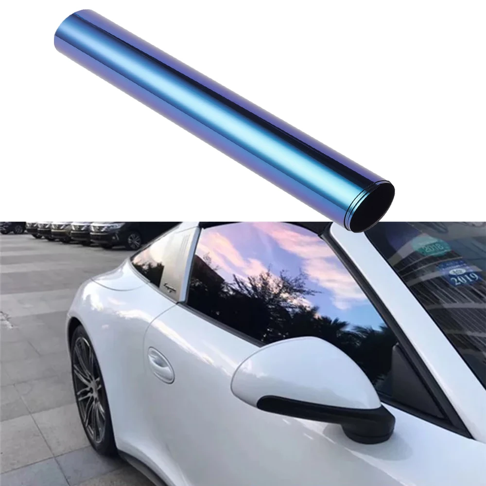 

0.5*3M Purple Solar Protection Car Window Foils Sun Shade Heat Control Window Tint Film Automobile Stickers Tinting Accessories