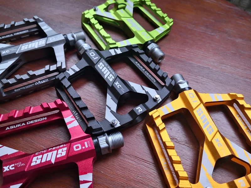 Педали из авиационного алюминиевого сплава для дорожного велосипеда 1 пара