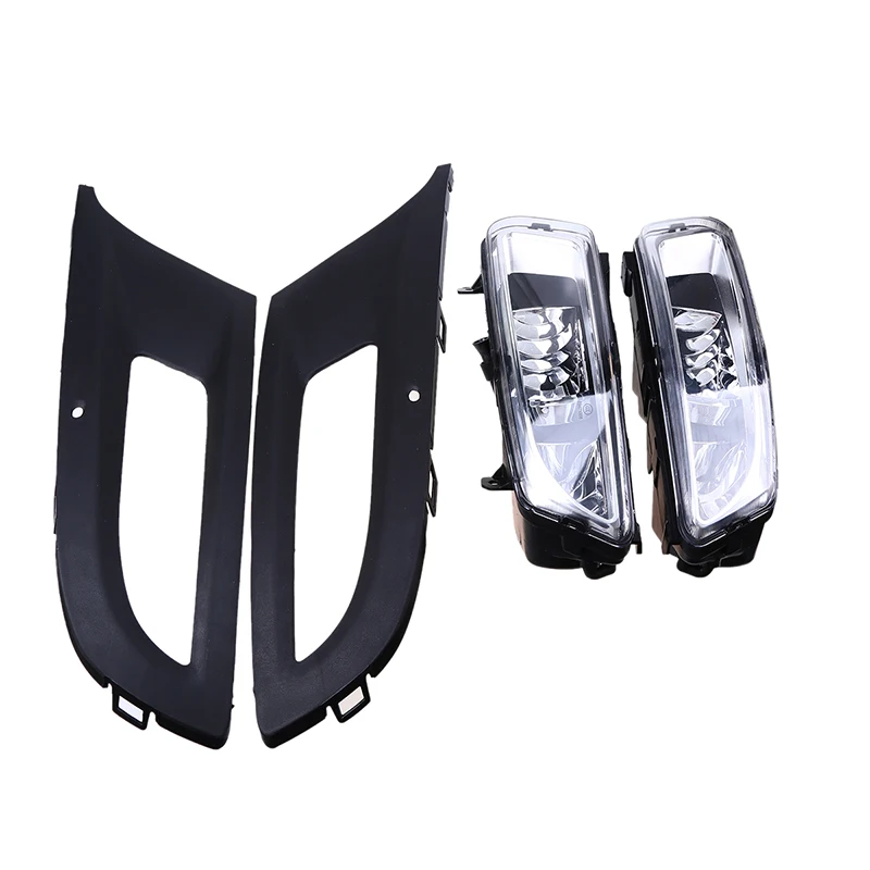 POSSBAY туман светильник передней нижней части бампера Туман s в сборе + крышка для VW