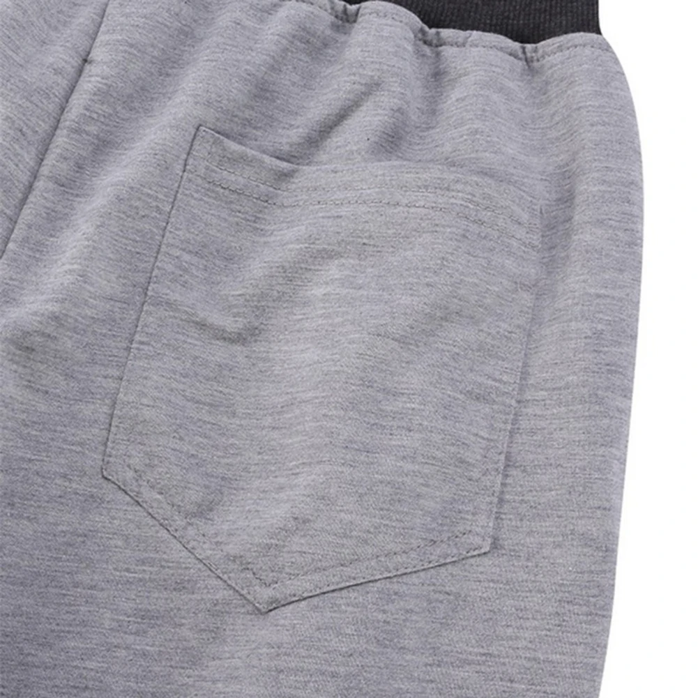 

Men Shorts Summer Harem Pants Slacks Shorts Sport Sweatpants Drawstring Jogger Trousers Patchwork Joggers Comfortable Plus Size
