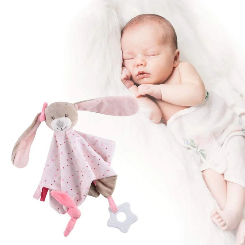 

Baby Infant Soothe Appease Towel Soft Plush Comforting Toy Towel Security Blanket Toys Soothing Towel Hot Sell