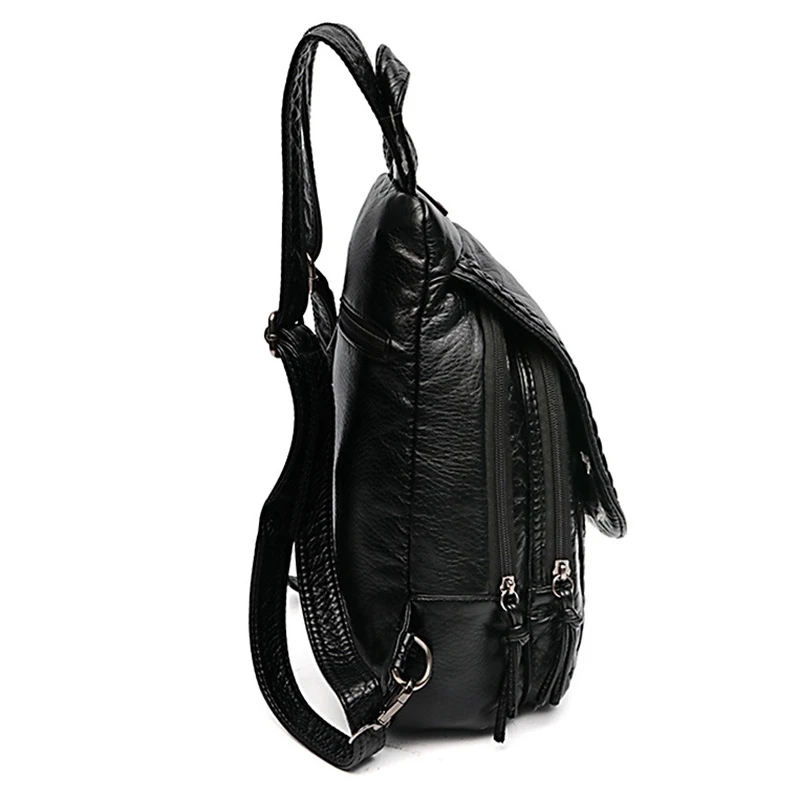 Женский рюкзак с цветочной вышивкой маленькие рюкзаки из мягкой искусственной