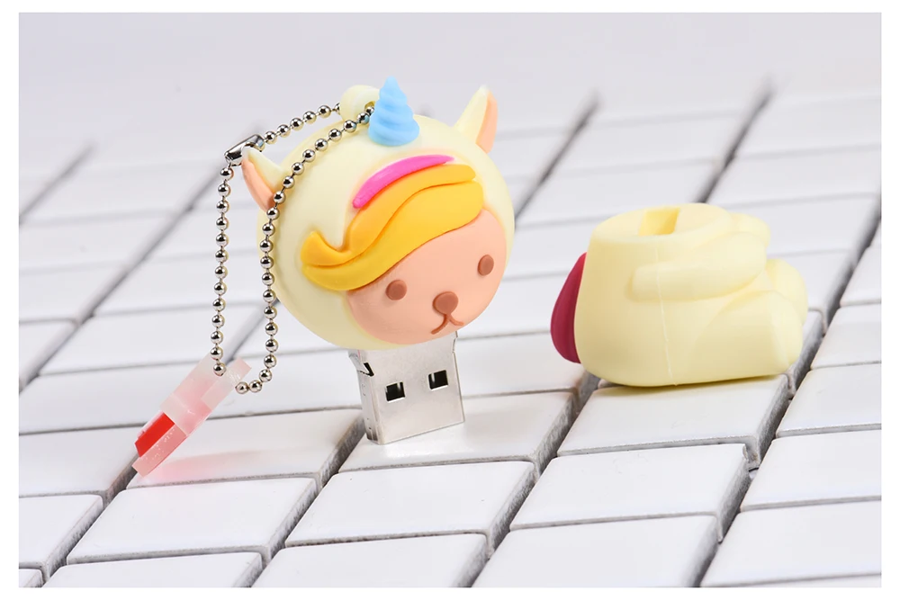 JASTER мультяшный плюшевый детский Флешка 4 ГБ 16 ГБ 32 ГБ 64 ГБ usb 2,0 usb флеш-накопитель карта памяти Флешка модный подарок