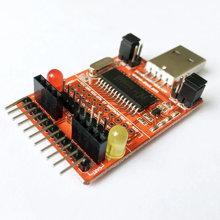 Адаптер CH341A с USB на I2C/IIC/SPI/UART/TTL/ISP параллельный конвертер портов EPP/MEM |