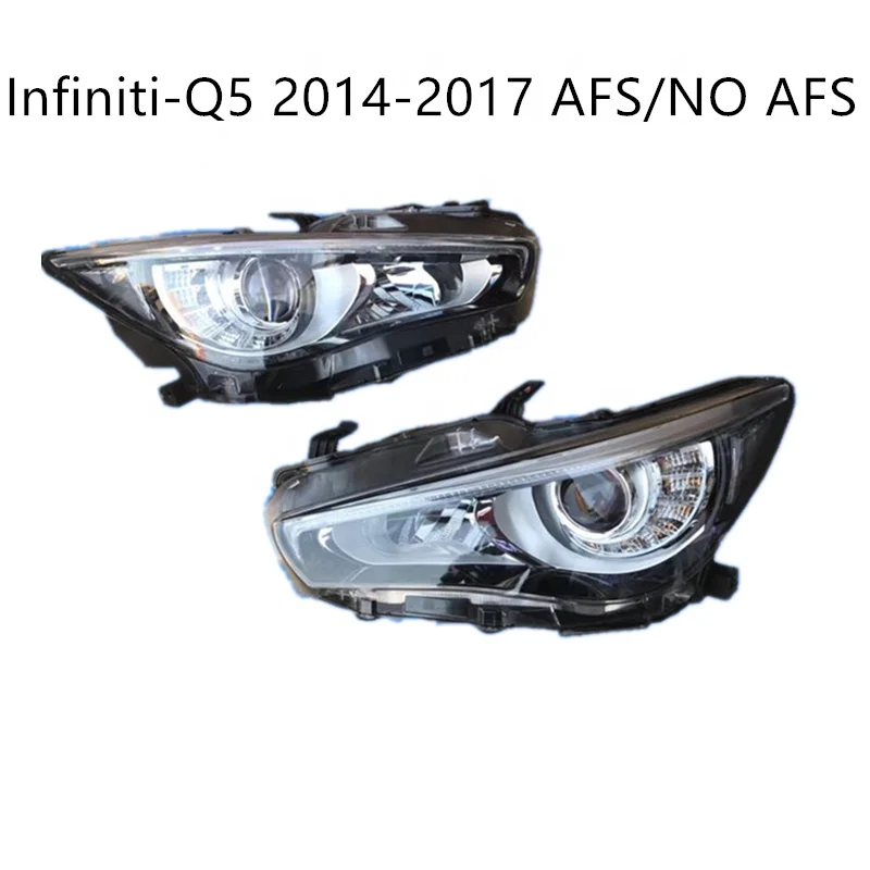 Сделано для Infiniti- Q50 налобный фонарь в сборе с высоким светодиодный рулевым ремнем без ремней фар