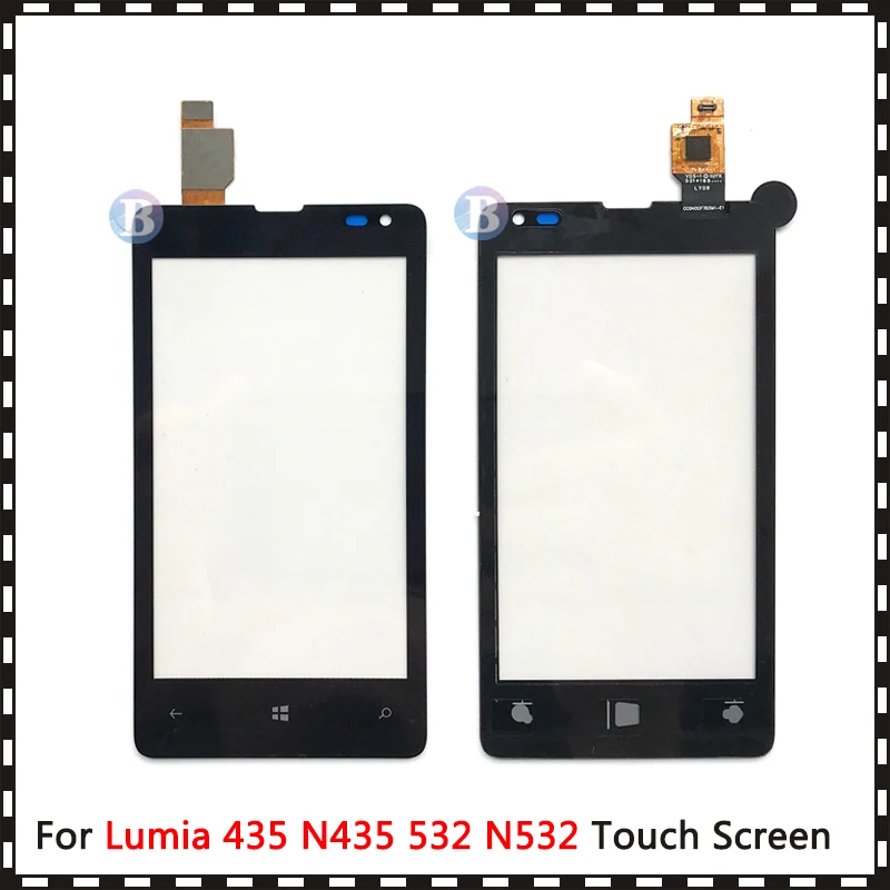 Высокое качество 4 0 &quotдля Nokia Microsoft Lumia 435 N435 532 N532 сенсорный экран дигитайзер