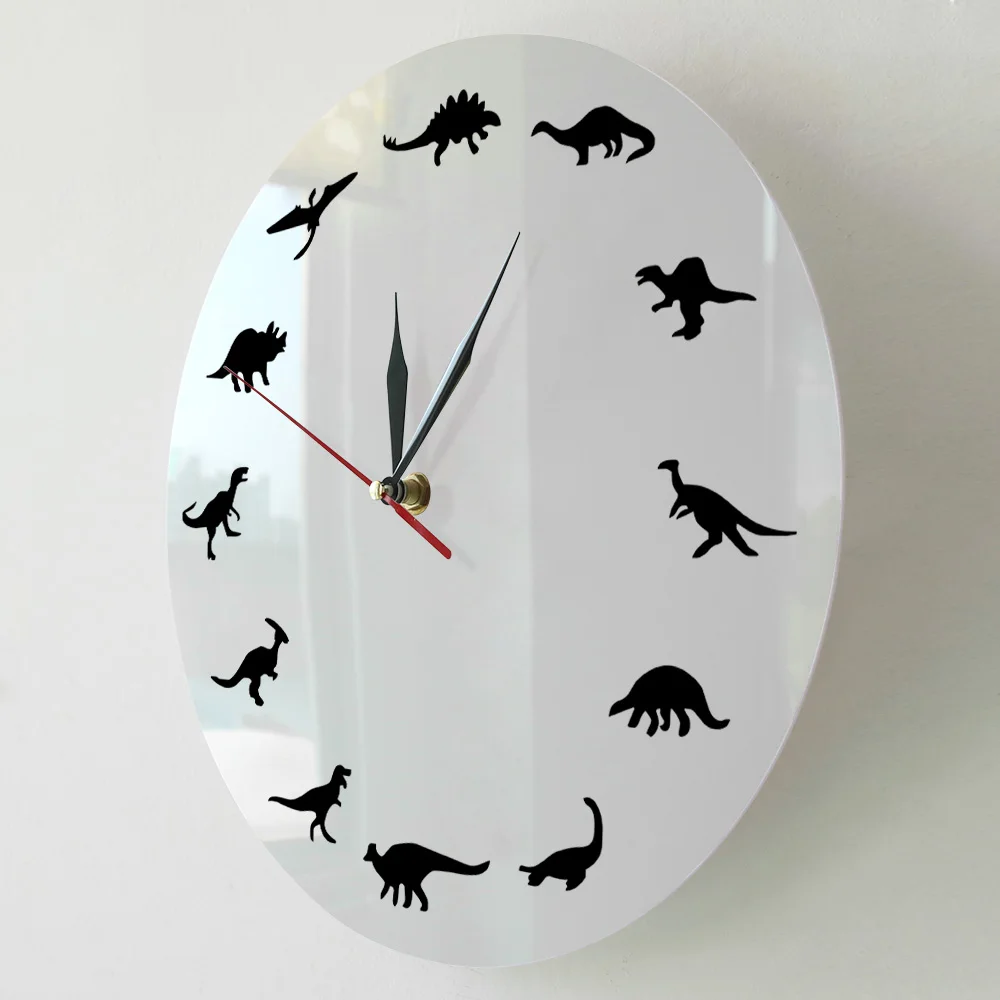 Часы Т-Rex в минималистичном дизайне современные настенные украшения с