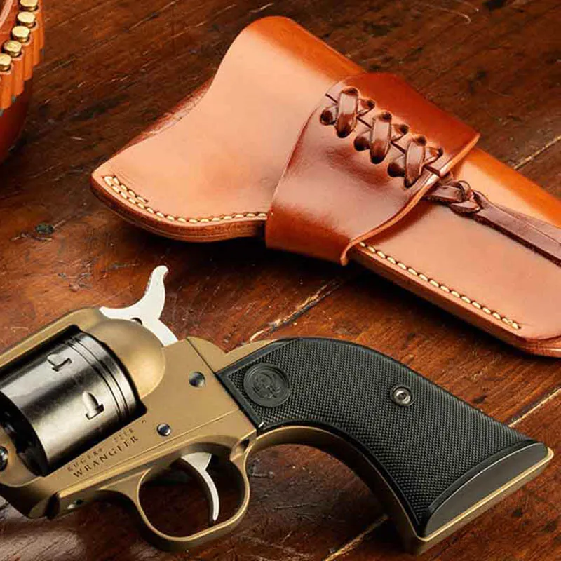 Кожаная кобура в стиле стимпанк для западного револьвера аксессуар косплея