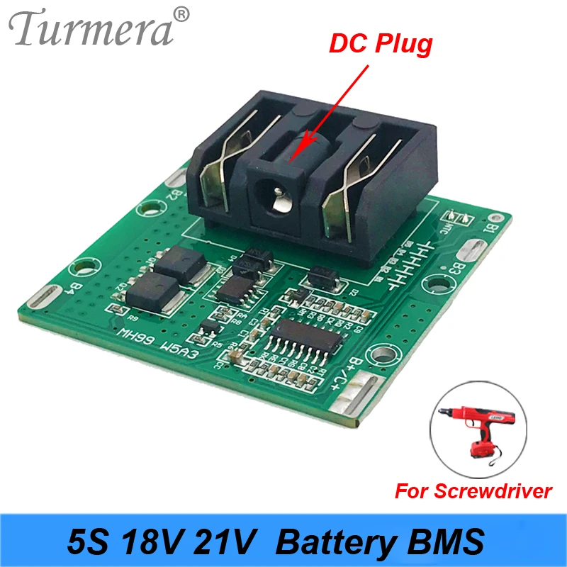 5S 18v 21v 20A литий-ионный Аккумулятор литиевый аккумулятор BMS 18650 Батарея отвертка шуры Зарядное Устройство Защиты доска подходит для dewalt Turmera