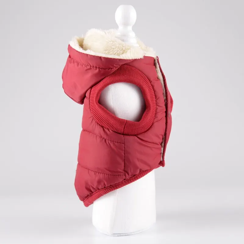 Зимнее пальто для домашних животных Одежда собак теплая одежда маленьких