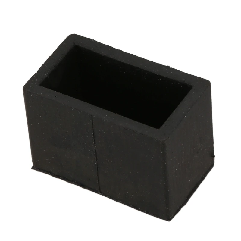 Rectangular Rubber Protections For Furniture Chair Legs 30Mm X 15Mm 2 Pieces |