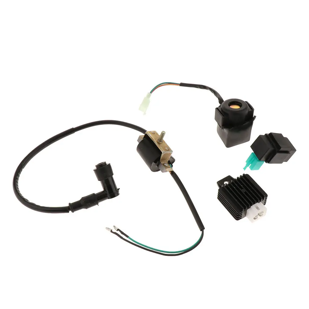 

Эффективная катушка зажигания + AC CDI + Стартовое реле соленоид для 90cc ATV