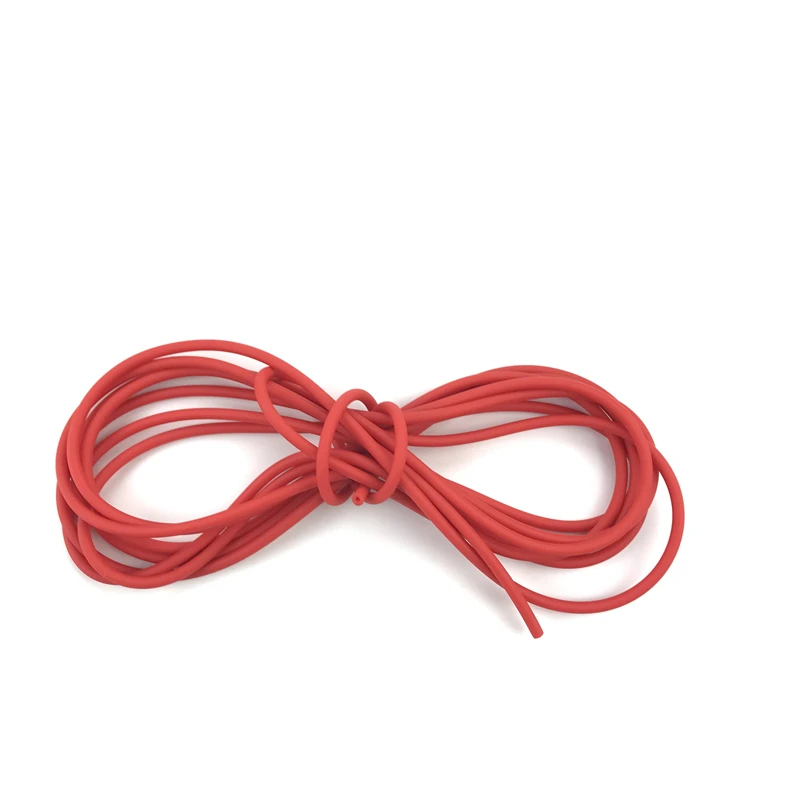 

Natural Red Latex Slingshots Rubber Tube 0.5/1/2/3/4/5M for Hunting Shooting High Elastic Tubing Band Accessories 2X5mm Diameter