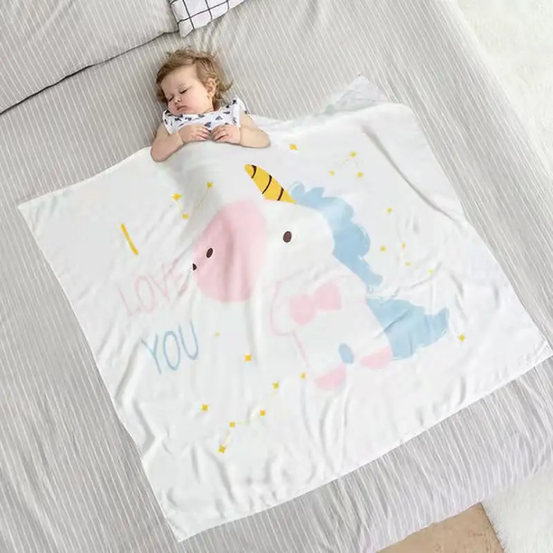 

Cool summer baby bamboo fiber baby blanket children towel quilt explosion summer cool quilt baby bath towel