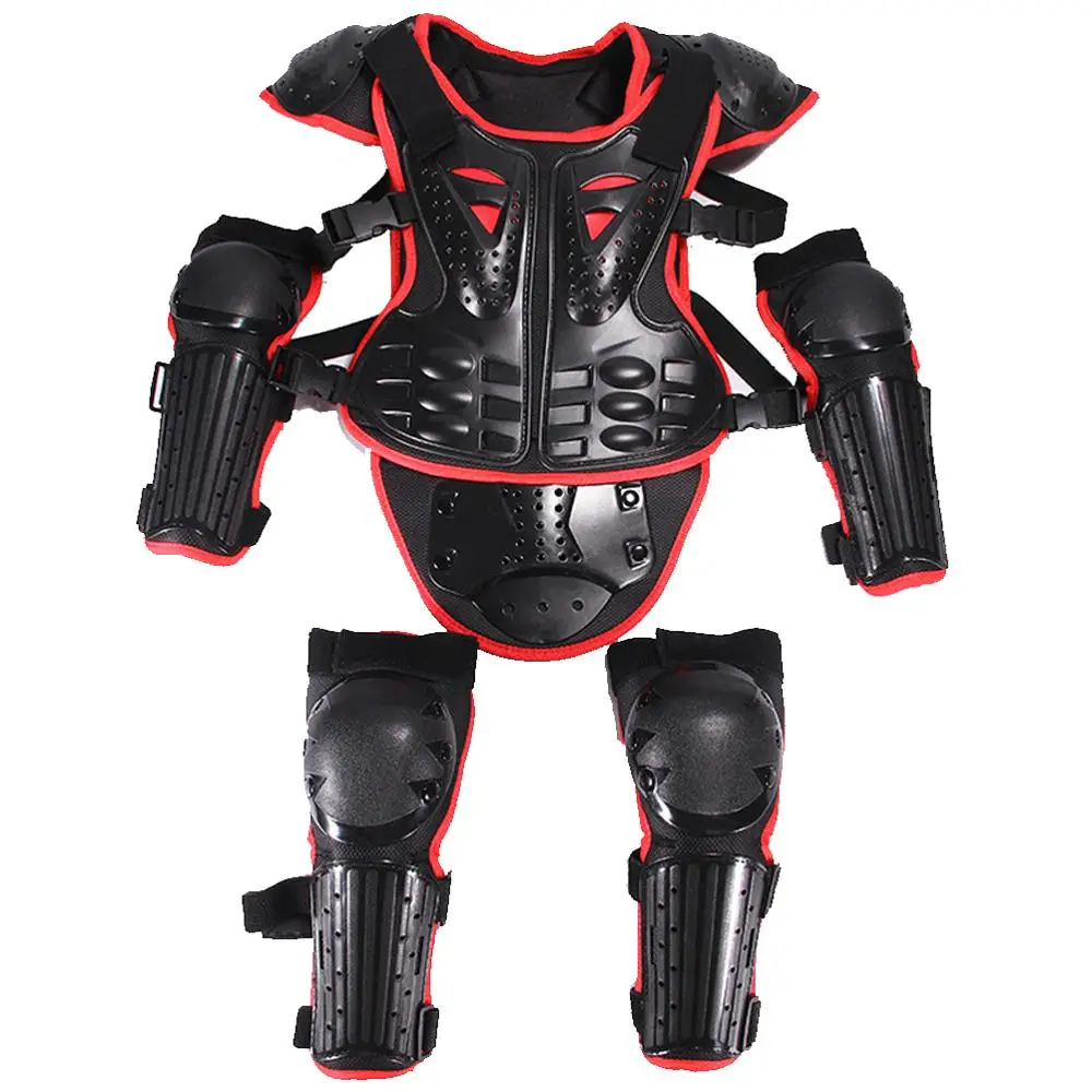 Детский мотоциклетный бронированный костюм грязный велосипед нагрудный