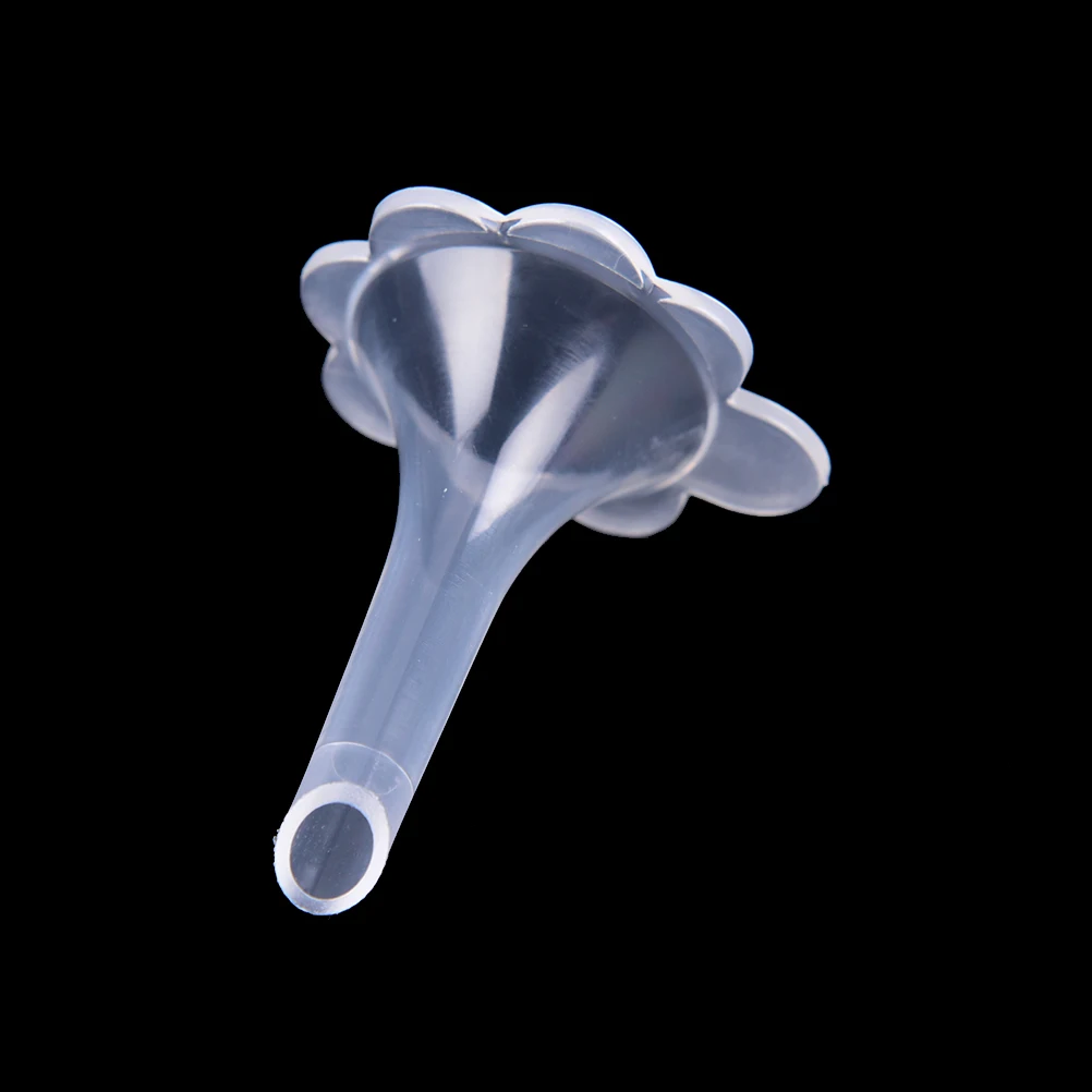 

10Pcs/set Plastic Mini Small Funnels For Perfume Liquid Essential Oil Splitter Filling Empty Bottle Packing Tool For Travel