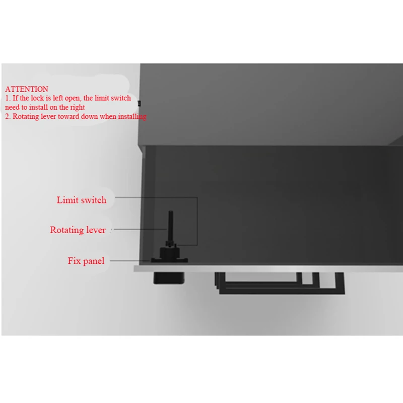 Умный БЕСКЛЮЧЕВОЙ замок для шкафа с отпечатком пальца биометрический