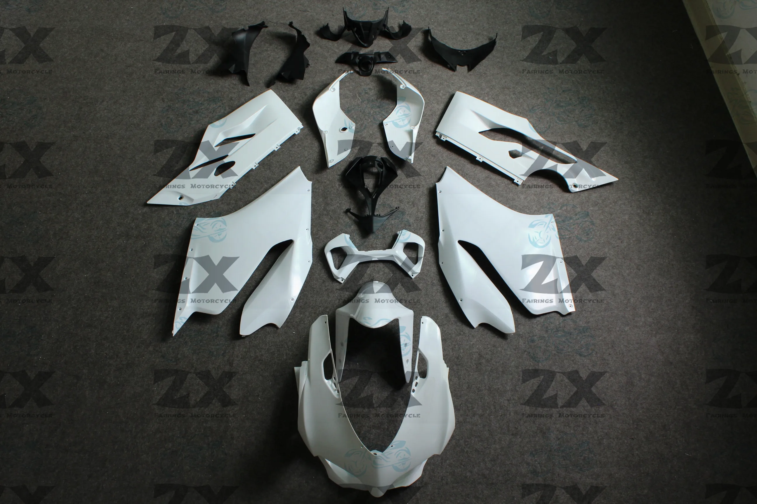 ZXMT неокрашенные мотоциклетные Обтекатели для инжекционного обтекателя комплект