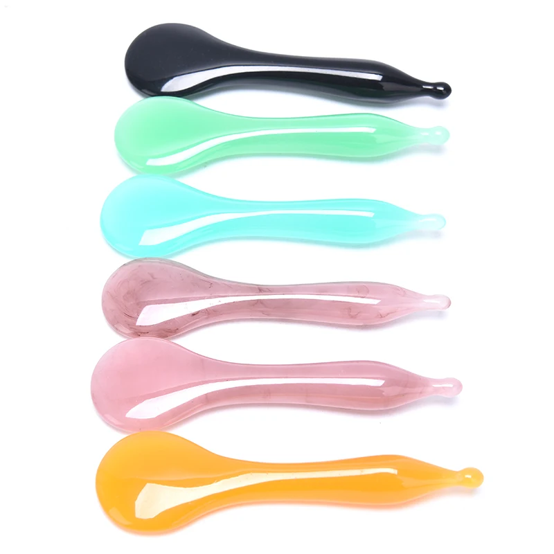 Массажер-скребок для лица и шеи из натуральной смолы | Красота здоровье