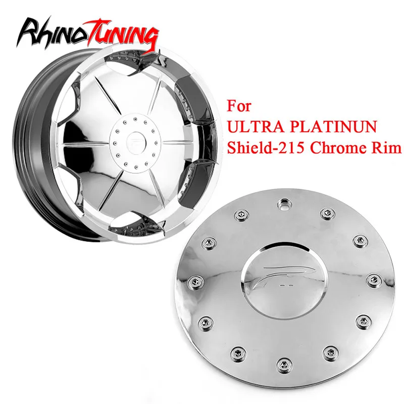 

4pcs 178mm Platinum Shield 215 Emblem Car Wheel Center Cap For Ultra Wheel Auto Rim Hub Caps Accessories