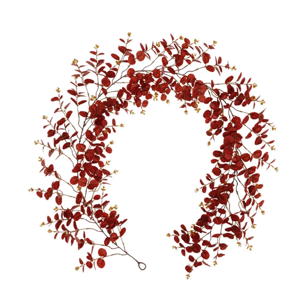 

Плющ Виноградная лоза, состоящая из серебряных долларовых листьев, Глициния для помещений и улицы, подвесной сад, искусственное свадебное у...