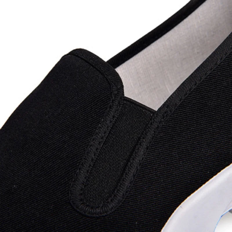 Новинка мужская повседневная обувь без застежки дышащая для папы удобная с