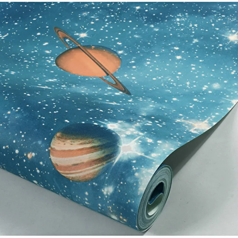 Виниловые обои Звездная Туманность ночное небо настенная живопись потолок оспа