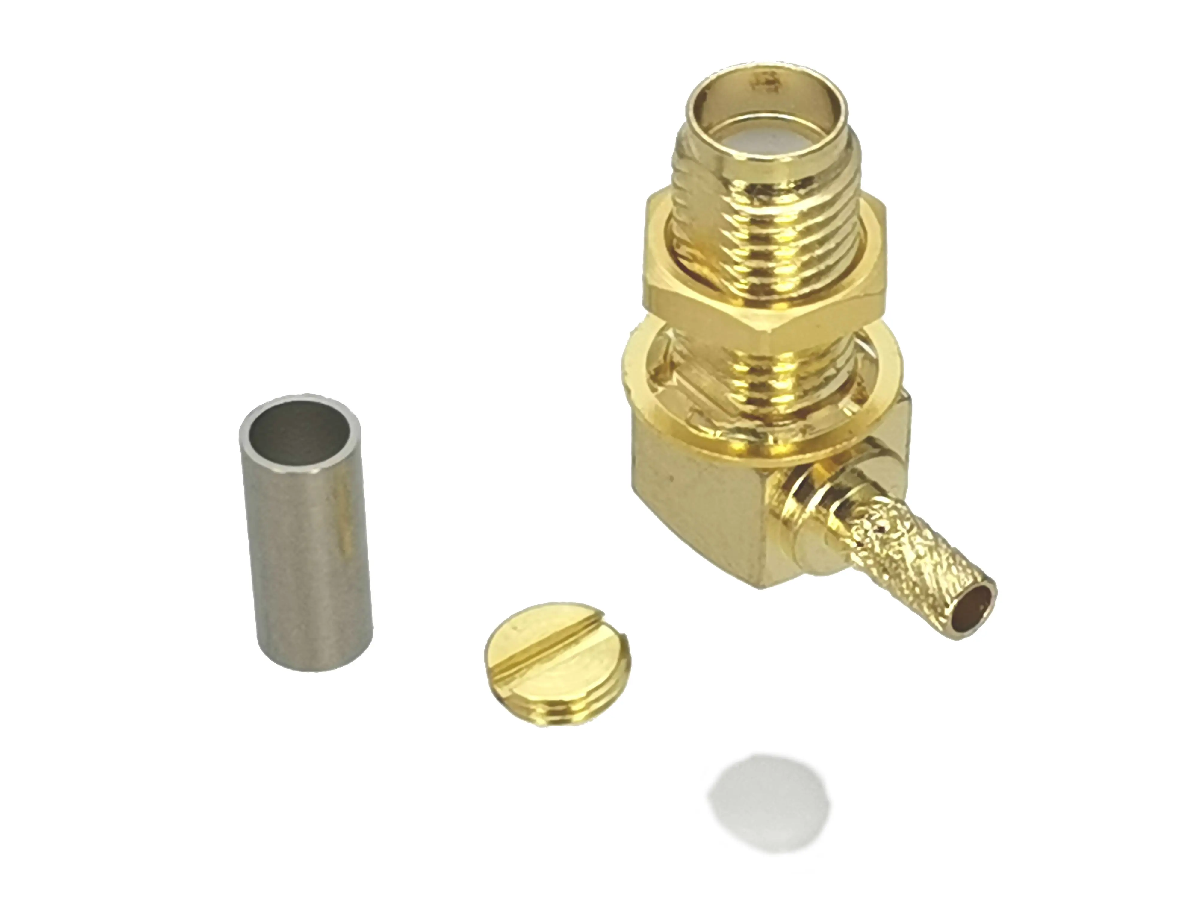 10 шт. SMA женский Джек Обжимные Клещи RG316 RG174 LMR100 / RG58 RG142 LMR195 RG8X LMR240 RG5 RG6 RG8 LMR400 RF