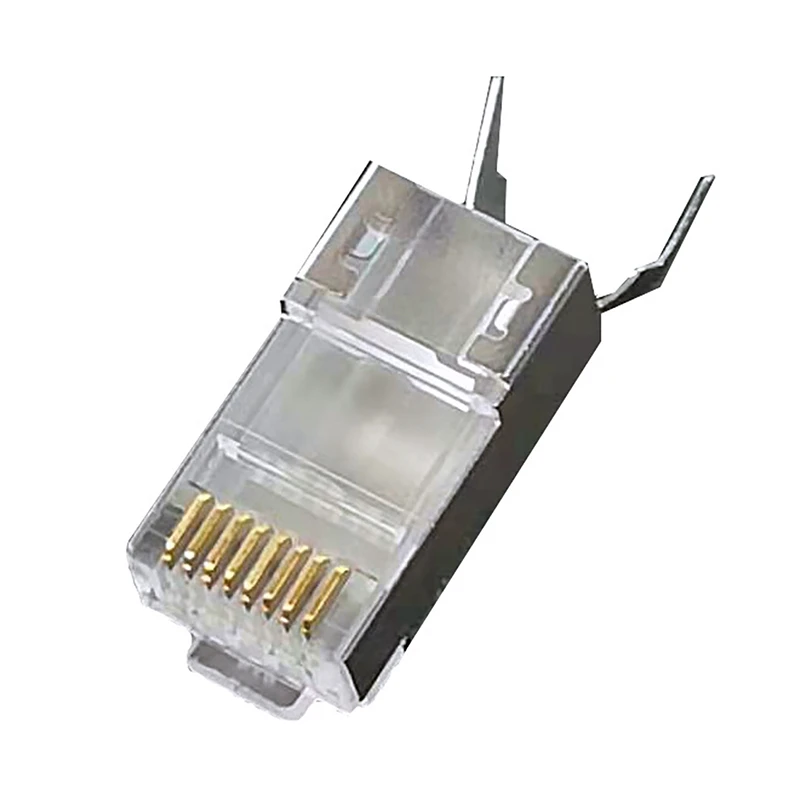 

RJ45 Connector Cat7 8P8C Modular Ethernet Cable Header Plug for Network RJ 45 Cat7 Crimp Connector