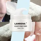 Всасывающая маска LANBENA для удаления черных точек, маска для носа, маска для глубокого очищения, сужающийся пилинг, крем для лечения акне с тканями TSLM1