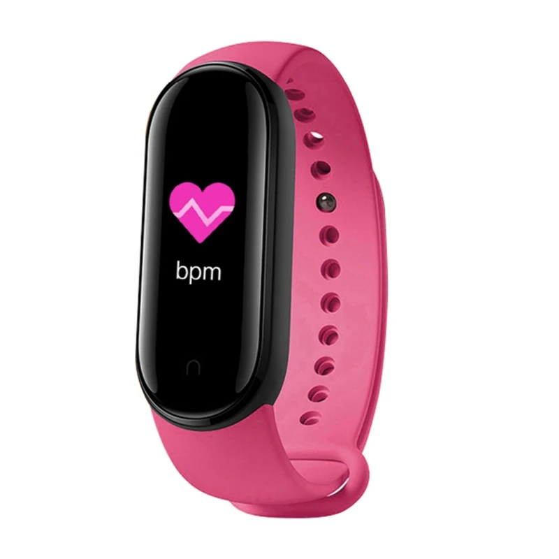 

M5 Sport Fitness Tracker Smartband Smart Bracelet Blood Pressure Heart Rate Monitor Band Wristband