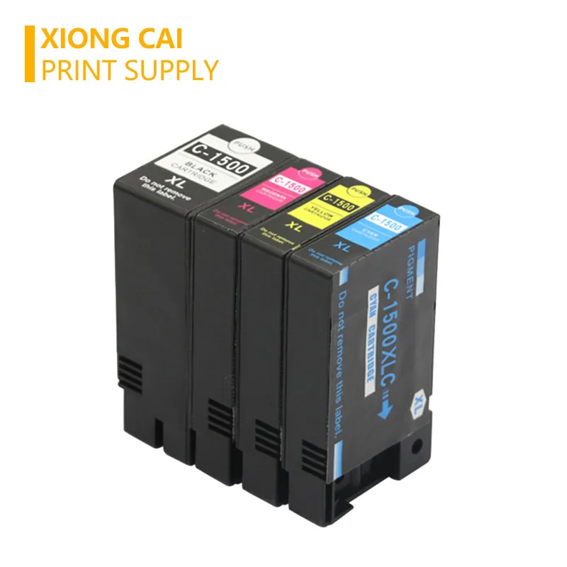 XiongCai совместимые чернильные картриджи для Canon PGI 1500 1500XL MAXIFY MB2050 MB2350 принтеры