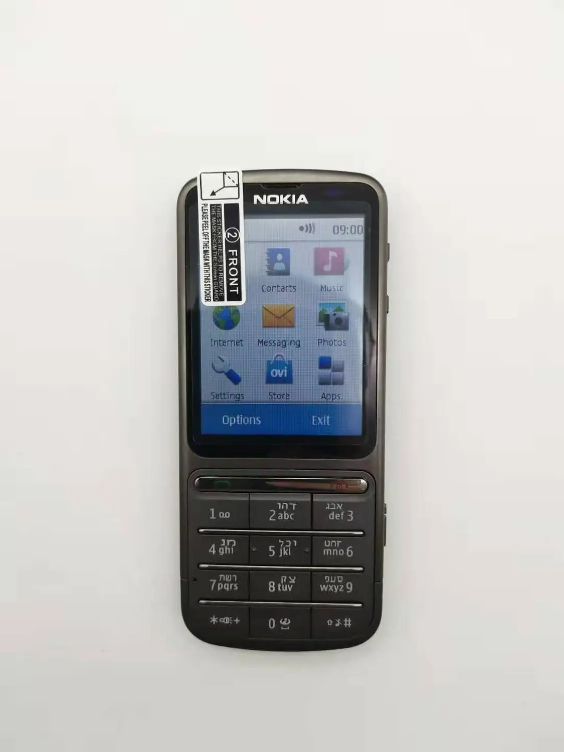 nokia c3 01 refurbished original c3 01 phone 2 4 inch 5mp camera 1050mah wifi single core cellphone free shipping free global shipping