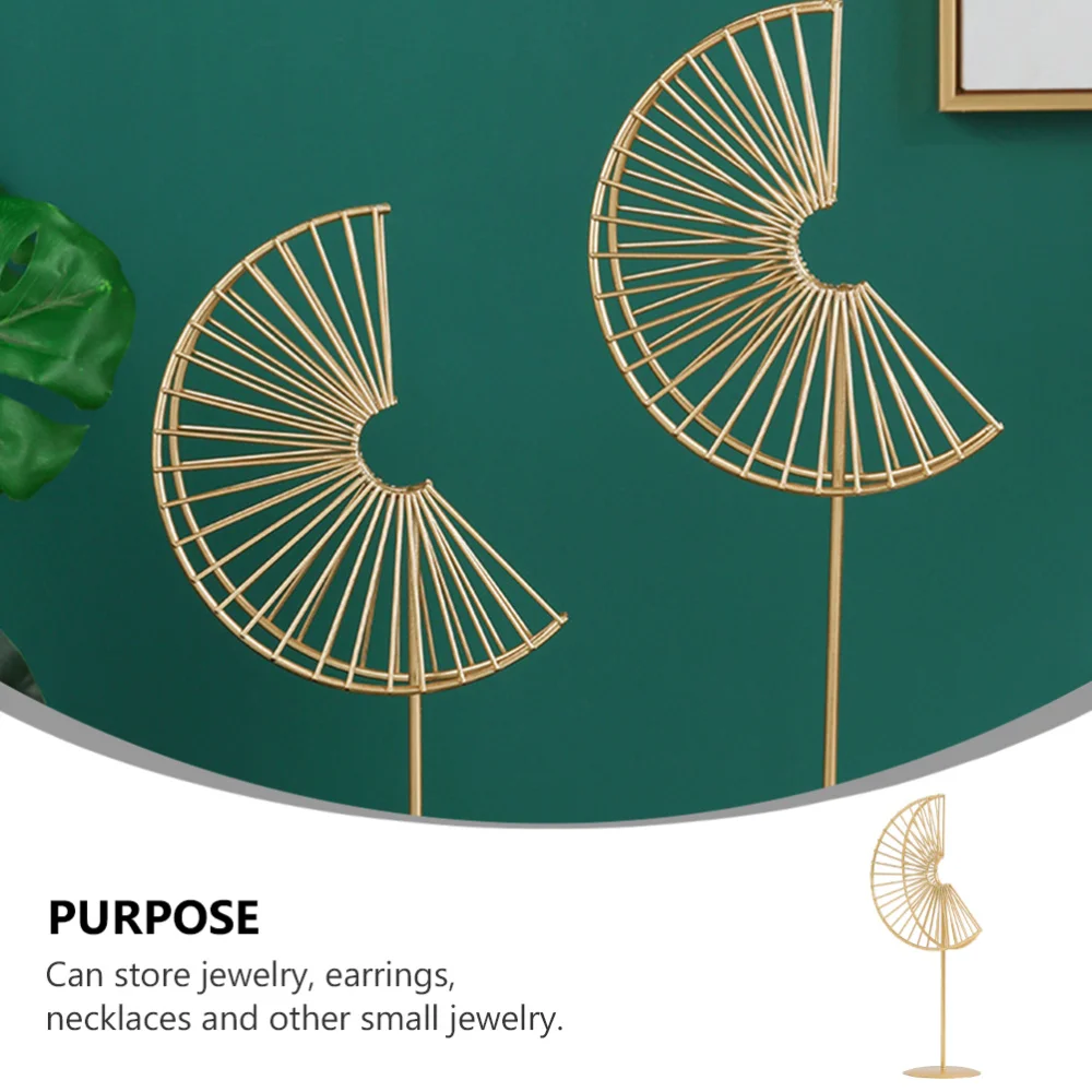 

1PC Multi-purpose Desktop Jewelry Rack Eardrop Storage Holder Practical Rack