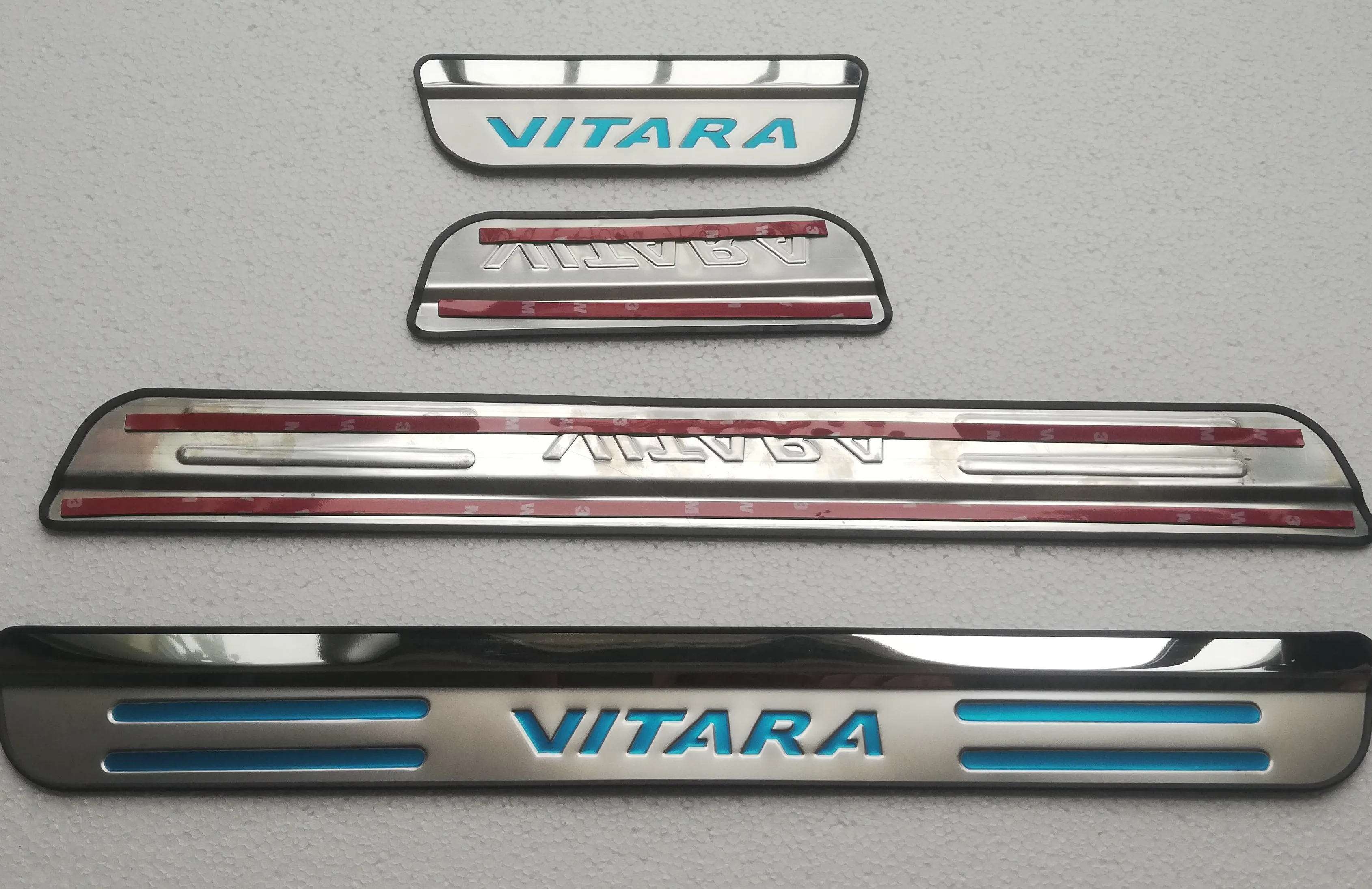 

Зеркальная Крышка для двери автомобиля, нержавеющая сталь, для Suzuki Vitara 2015 2016 2017 2018 2019