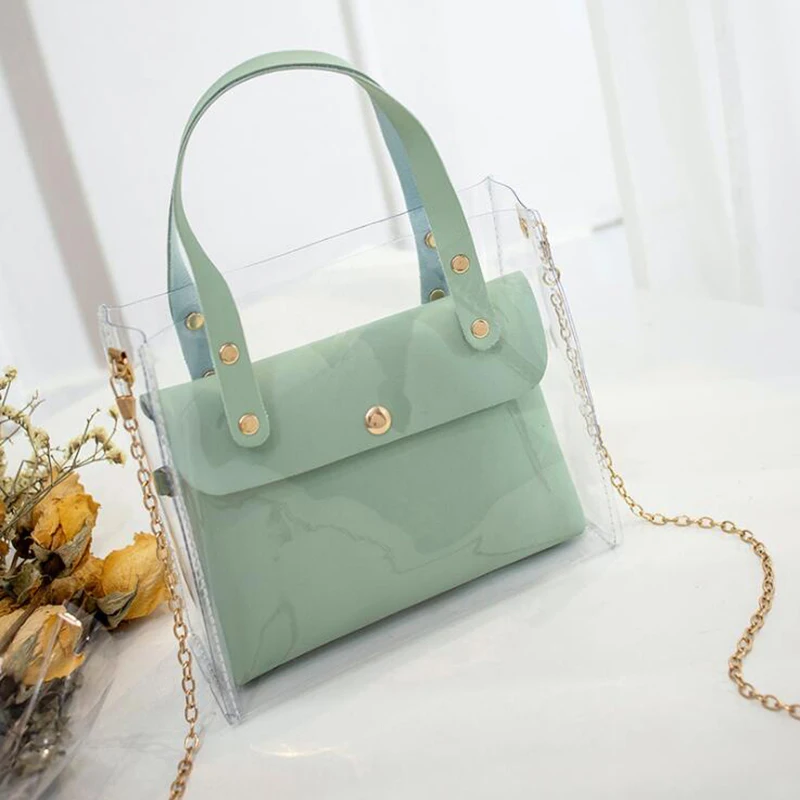 

Small Leather Handbags for Women 2019 Transperent PU Hand Bags Female Mini Shoulder Bag Crossbody Messenger Phone Pouch