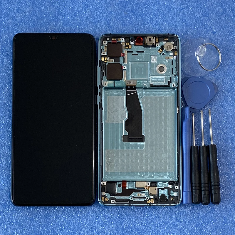 Для 6," huawei P30 ELE-L29 ELE-L09 ELE-AL00 Axisinternational рамки OLED ЖК-дисплей Экран Дисплей+ сенсорный экран Панель планшета