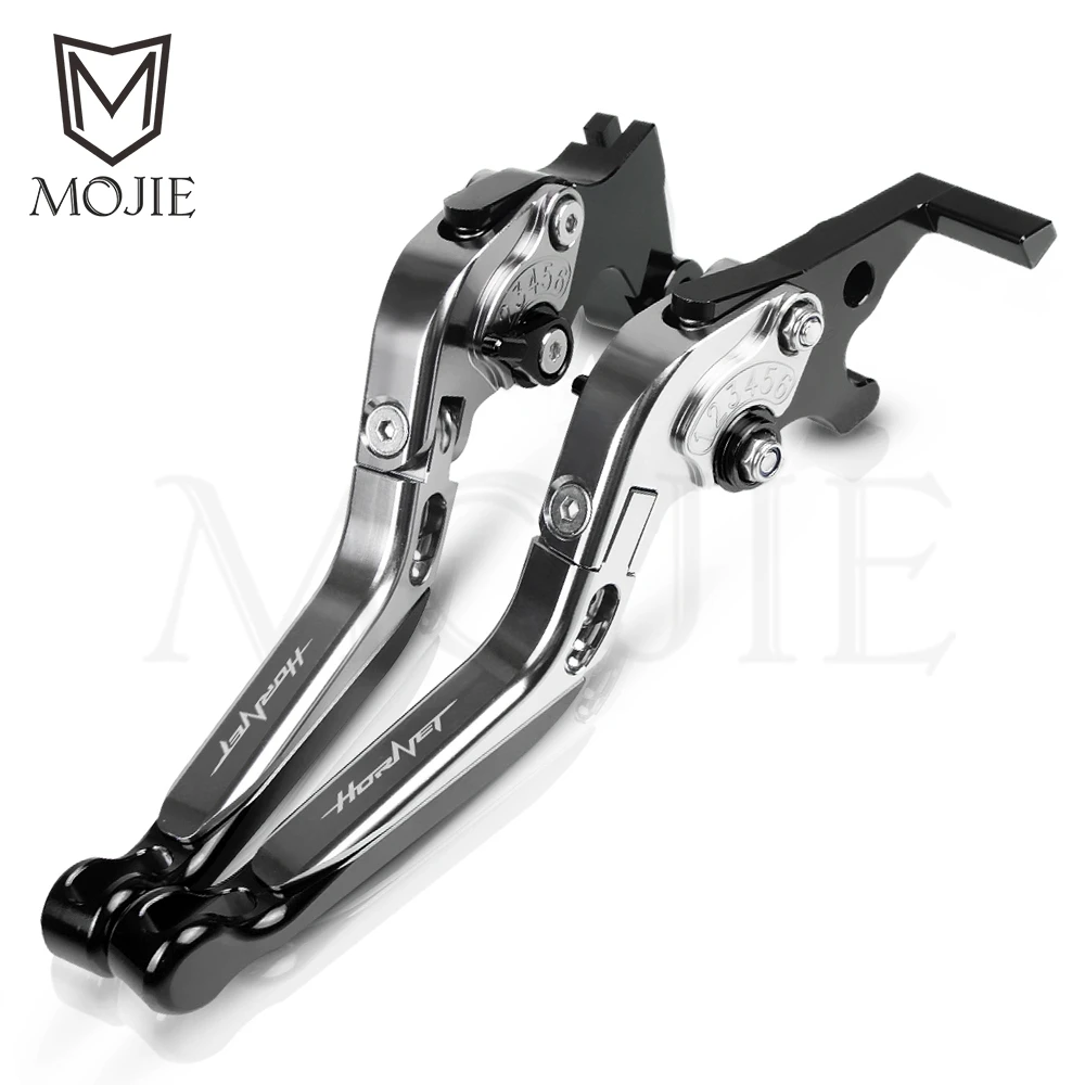 Titanium Black Мотоцикл с ЧПУ Рычаги тормозного сцепления для Honda CB600F Hornet CB 600F 600 F 2007-2013 2008 2009 2010 2011 2012 рычаги тормозного сцепления - Цвет: Titanium Black